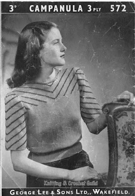 1940s vintage knitting pattern