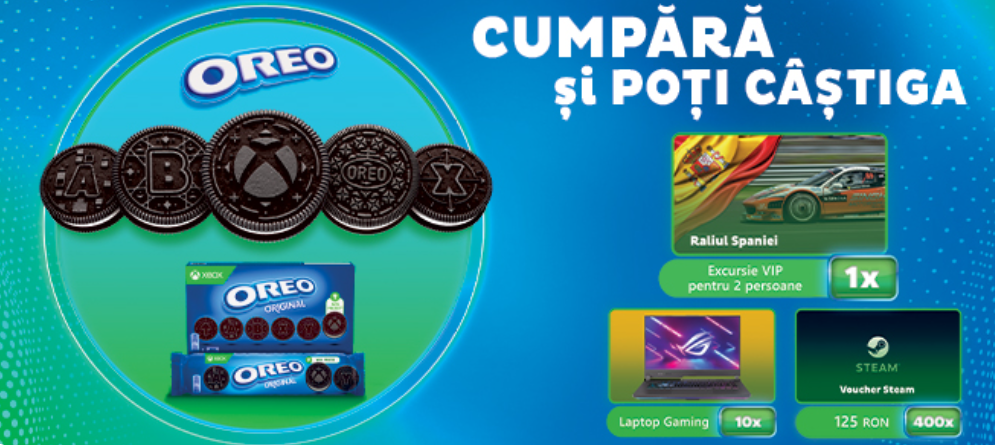 Concurs OREO X Xbox - Castiga o calatorie VIP pentru doua persoane la Barcelona