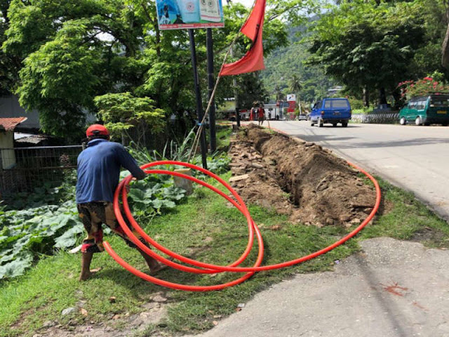 Diskominfo Papua Imbau Telkom Perhatikan Bekas Galian Kabel Optik