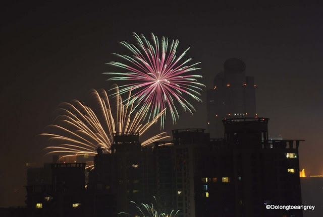 Chinese New Year Fireworks, Shanghai, China