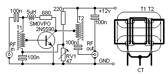 3W HF QRP Linear Amplifier