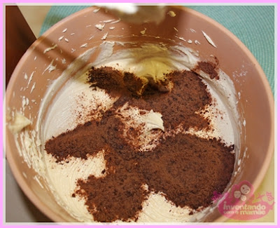 Cupcake com recheio de Creme Crocante Ovomaltine