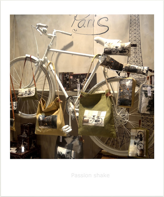 vintage bike home decor