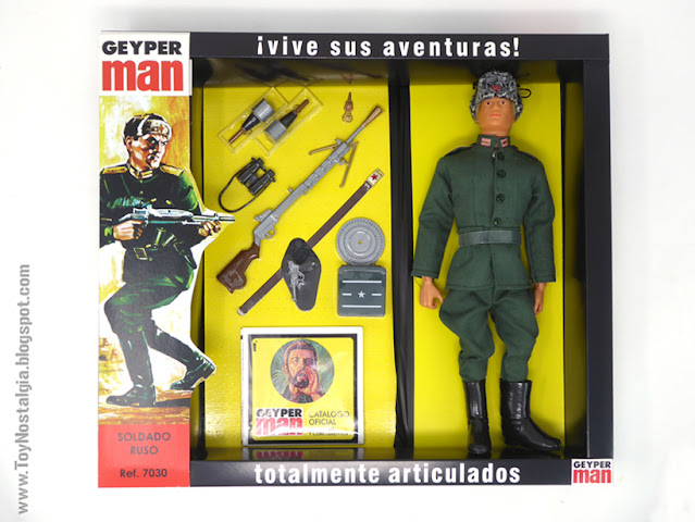 GEYPERMAN reedición Soldado Ruso - caja expositora ( GEYPERMAN reedición - Hobbycrash)