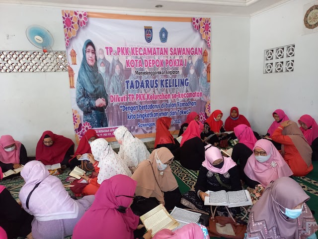 Program Ramadhan, PKK Kecamatan Sawangan Gelar Tadarus Keliling di Kelurahan