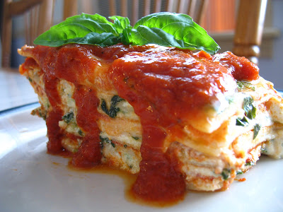 My lasagna was merely a vehicle for San Marino's sauce