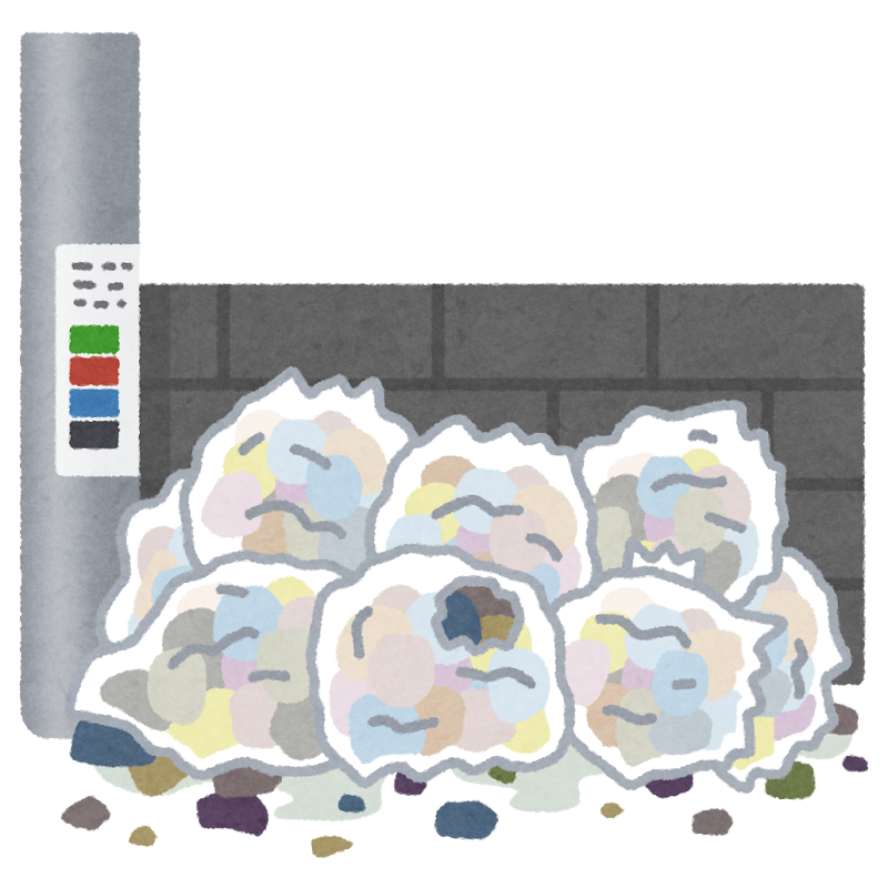 汚いゴミ捨て場のイラスト かわいいフリー素材集 いらすとや 汚いゴミ捨て場のイラスト かわいいフリー素材集 いらすとや