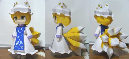 Touhou - Ran Yakumo Papercraft