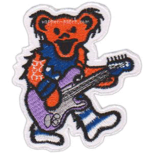 Wappen Patch Com デットベア Grateful Dead Bear 006 ワッペン パッチ Wappen Patch Com デットベア Grateful Dead Bear 006 ワッペン パッチ
