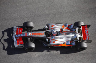 2008 Vodafone McLaren Mercedes MP4-23