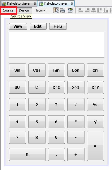Cara Membuat Aplikasi Kalkulator Dengan Java Menggunakan NetBeans IDE