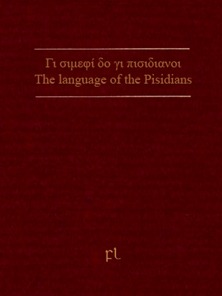 The language of the Pisidians Cover