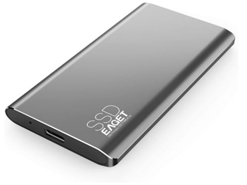 EAGET Portable High-Speed 256GB External SSD