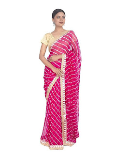 Designerplanet Lahariya saree