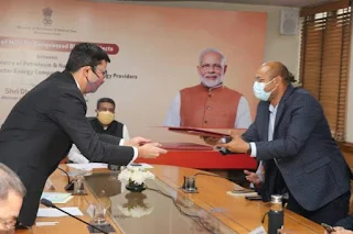 GOI signs MoU for Compressed Bio-Gas Plants