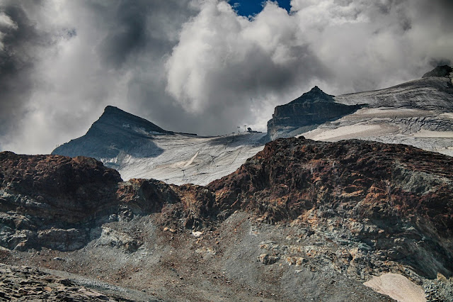 Matterhorn geology Zermatt Alps Switzerland Glacier Paradise Italy ski copyright RocDocTravel.com