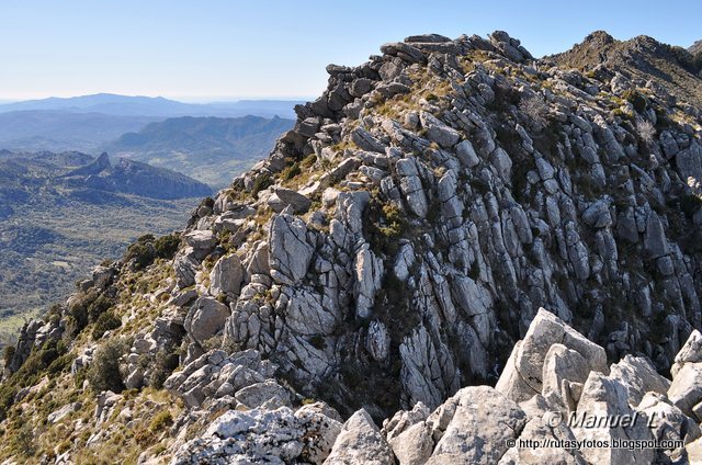 Crestería Sierra del Pinar