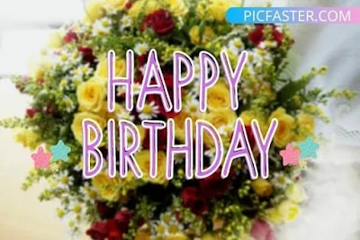 [Top 20] Happy Birthday With Flowers Images Download [2020]