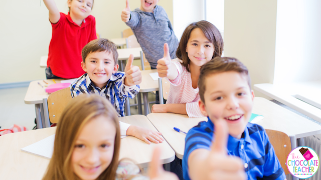 Instead of having students shout out answers during your number talks, use hand signals like a thumbs up instead.