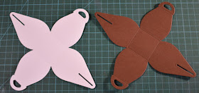 only two 6"x6" bits of card needed