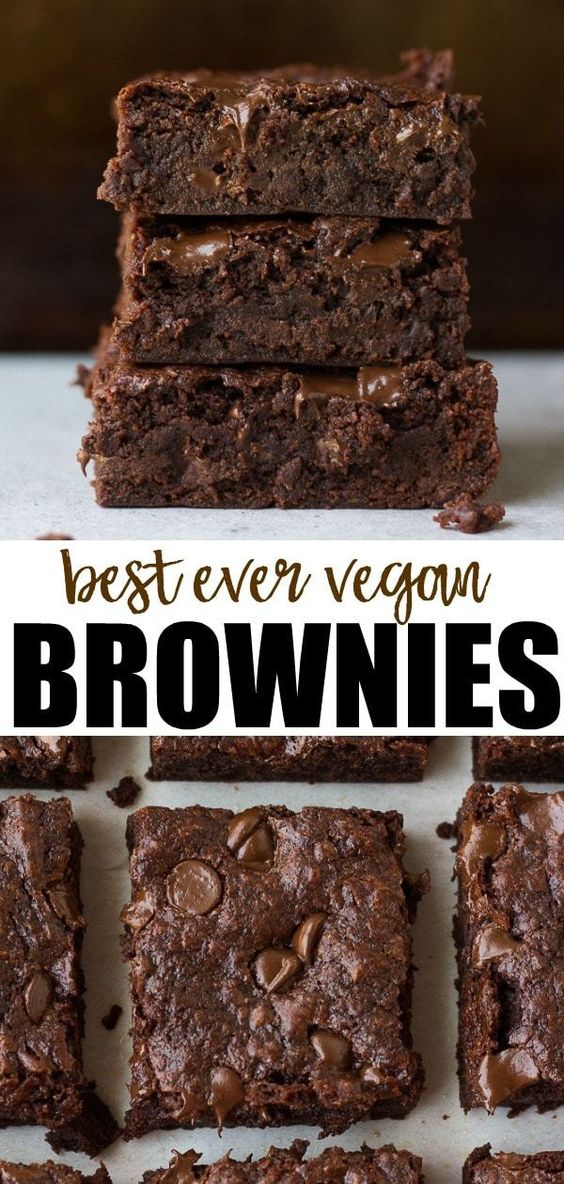 Best Ever Vegan Brownies Recipe
