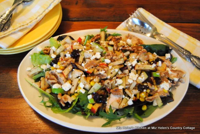 Chicken Salad With Fall Salsa at Miz Helen's Country Cottage