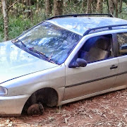 PARATI ROUBADA É ENCONTRADA SEM A RODAS EM ORTIGUEIRA 