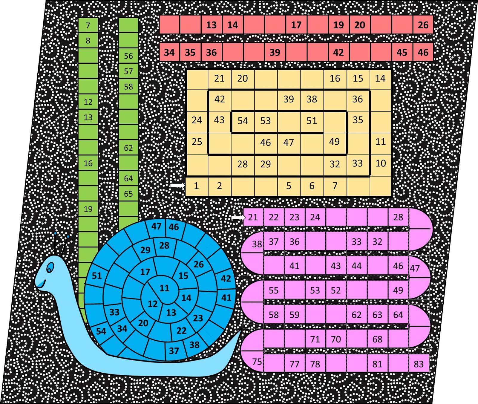 Ipotame Tame Algorithme Suite Numerique Et Spirale Des Nombres Cp Ce1