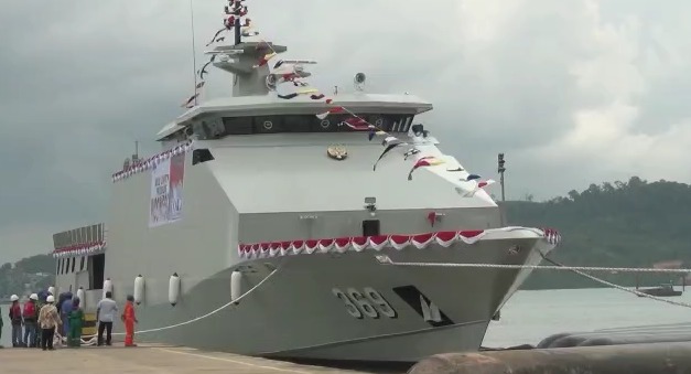 TNI AL Luncurkan Kapal Korvet Bung Karno 369 Gantikan KRI Barakuda 633