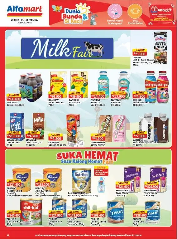 katalog promo alfamart susu