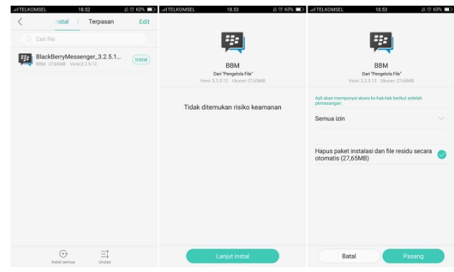  yang cukup terkenal dan terkenal di Indonesia Simak, Cara Memperbarui BBM Ke Versi Terbaru di HP Android