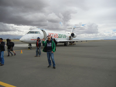 Ankunft in Uyuni von hier geht es mit dem Pfarrtoyo nach Esmoraca