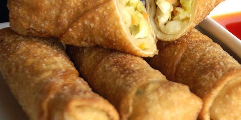 How To Make Egg Chicken Roll