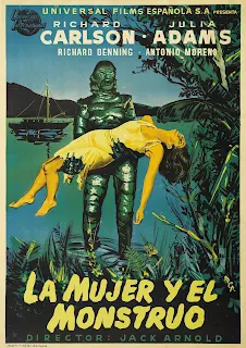 Película - La mujer y el monstruo (1954)