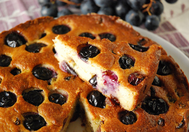 Gâteau ricotta raisin