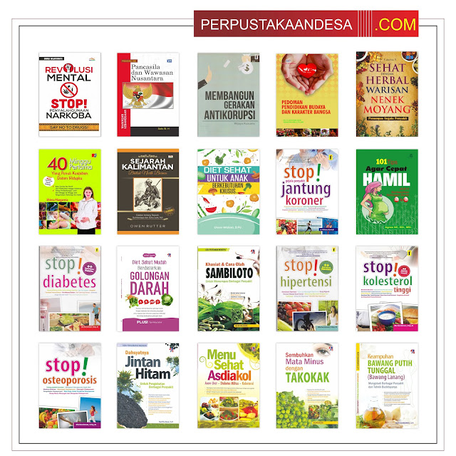 Contoh RAB Pengadaan Buku Desa Kabupaten Morowali Sulawesi Tengah Paket 100 Juta