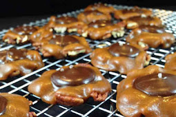 SALTED CARAMEL PECAN TURTLES