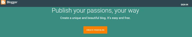 The Good thing about Blogger: is easy and free