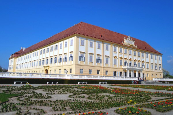 autriche basse-autriche schloss château hof jardins baroque