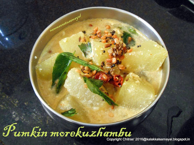 Poosanikkaai [ pumpkin ] morekuzhambu