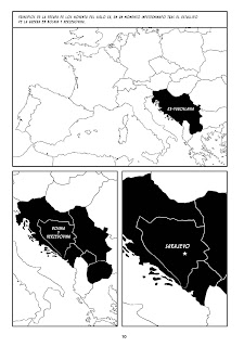 Sarajevo Pain, la nueva obra del dibujante español Fidel Martínez. 