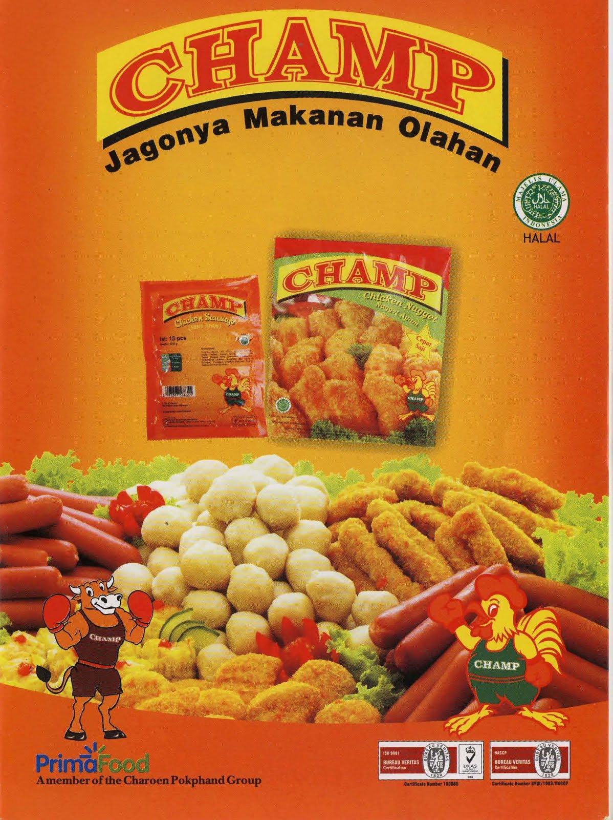 TINA FROZEN  FOODS  MAKANAN  OLAHAN