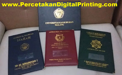 Contoh Desain MAP RAPORT K13 Dari Percetakan Digital Printing Terdekat