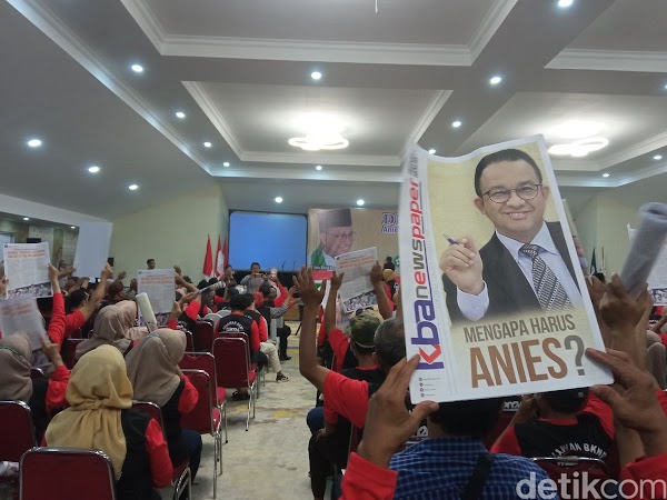 Koalisi Pendukung Anies Baswedan Capres 2024 Dipimpin Dosen dan Pensiunan TNI