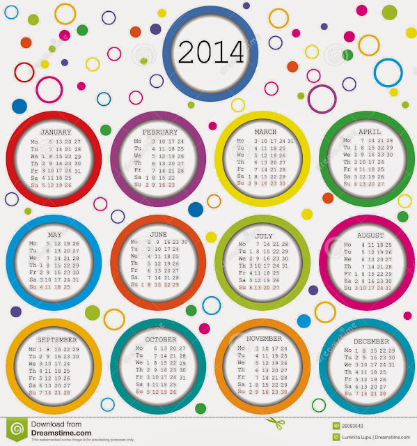 2014 calendar wallpaper