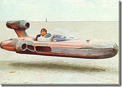 Landspeeder de Luke Skywalker