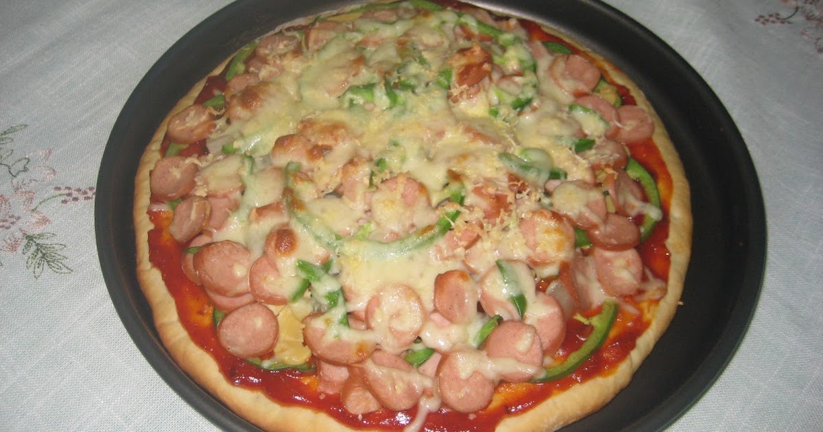 Blog Cikgu ERT: Pizza Sosej Ayam