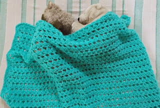 Sweet Nothings Crochet free pattern blog, crochet free pattern for a baby blanket,