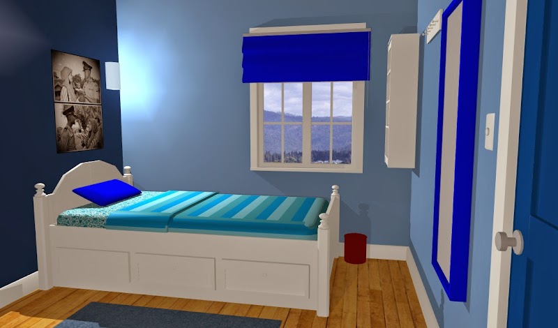 35+ Kamar Minimalis Biru, Ide Spesial!