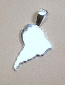 Custom made sterling silver pendant by jewelry maker Tony Payne